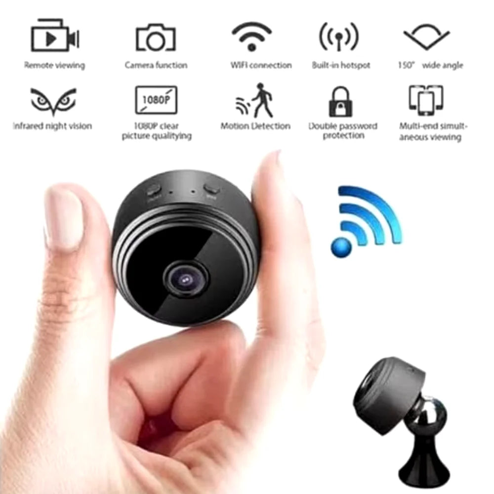 Mini Camera A9 Original Wireless 1080p Spy Security Night Vision Monitoring